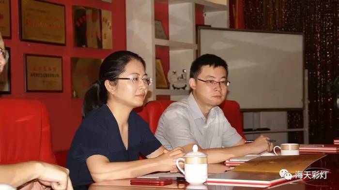 創新金融服務 支持優勢行業 --金融三方小組調研海天文化,助力彩燈行業發展_財經_網
